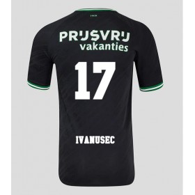 Pánské fotbalový oblečení Feyenoord Luka Ivanusec #17 Venkovní košile 2024-25 Krátkým Rukávem